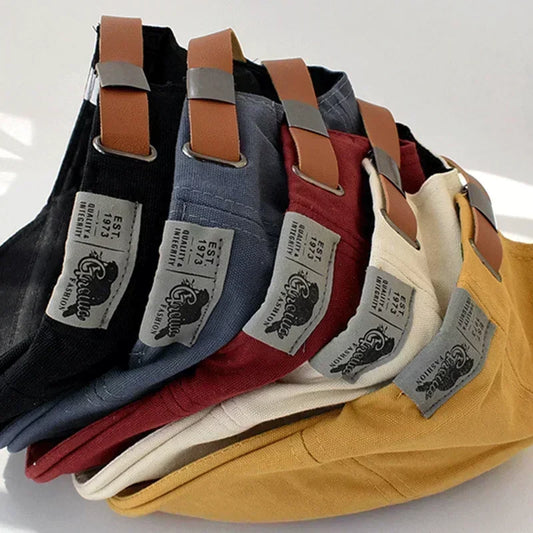 Vintage Ivy Linen Cap